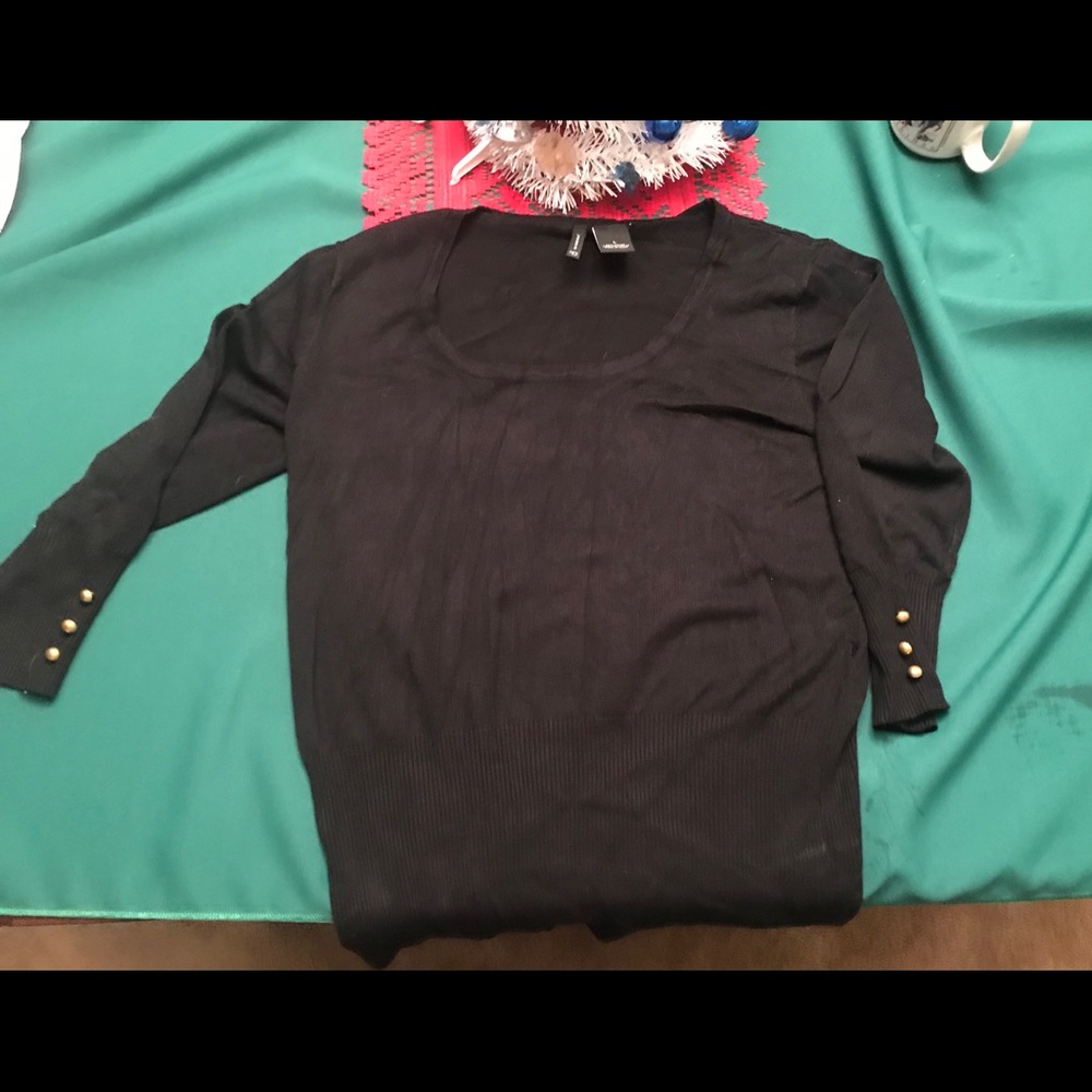 Black sweater